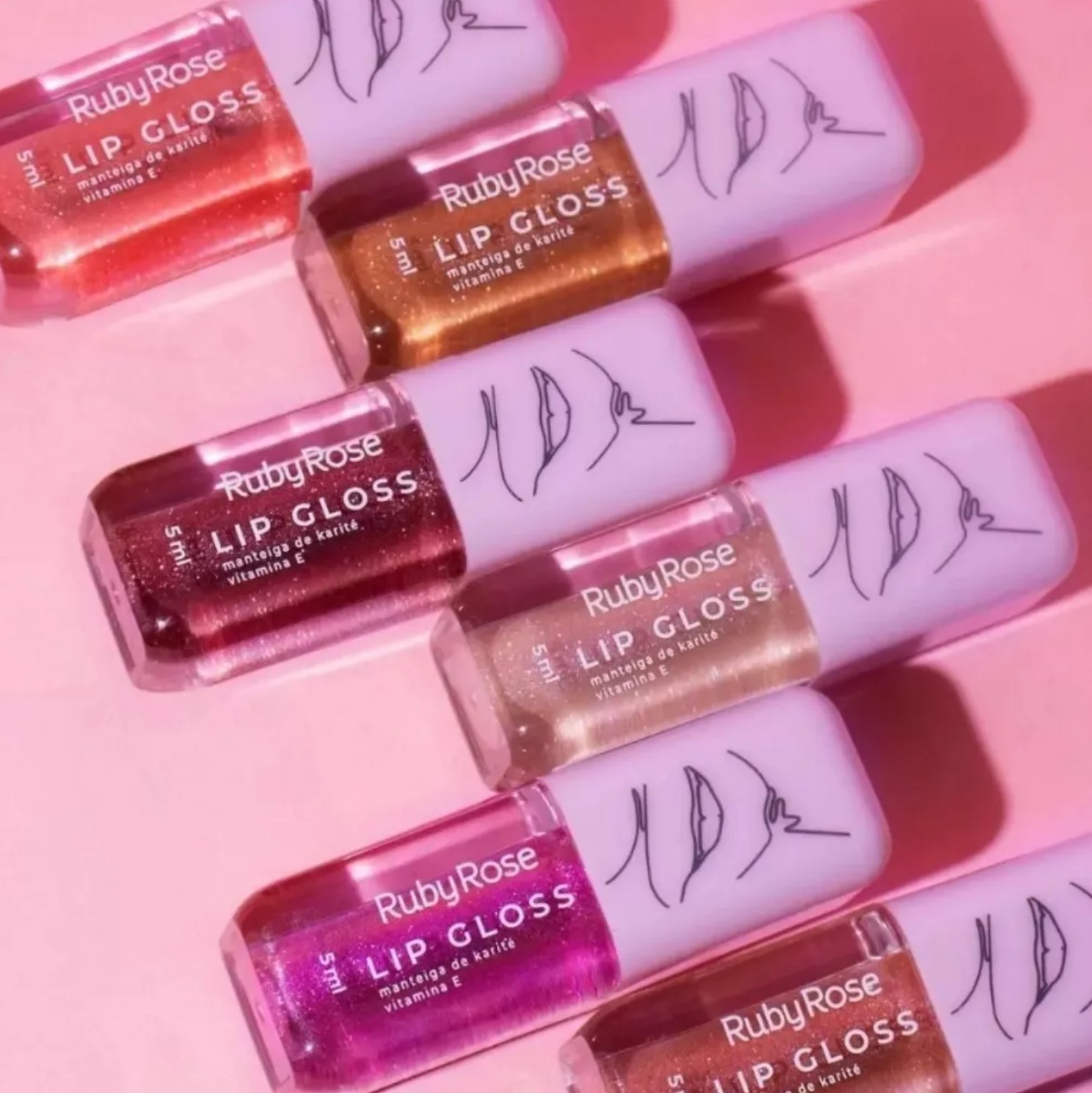 GLOSS LABIAL RUBY ROSE 5ML