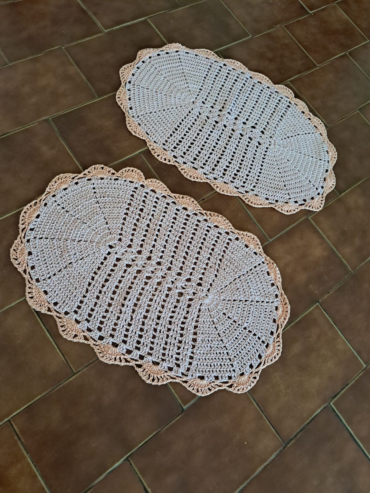 PAR DE TAPETES 75X52CM